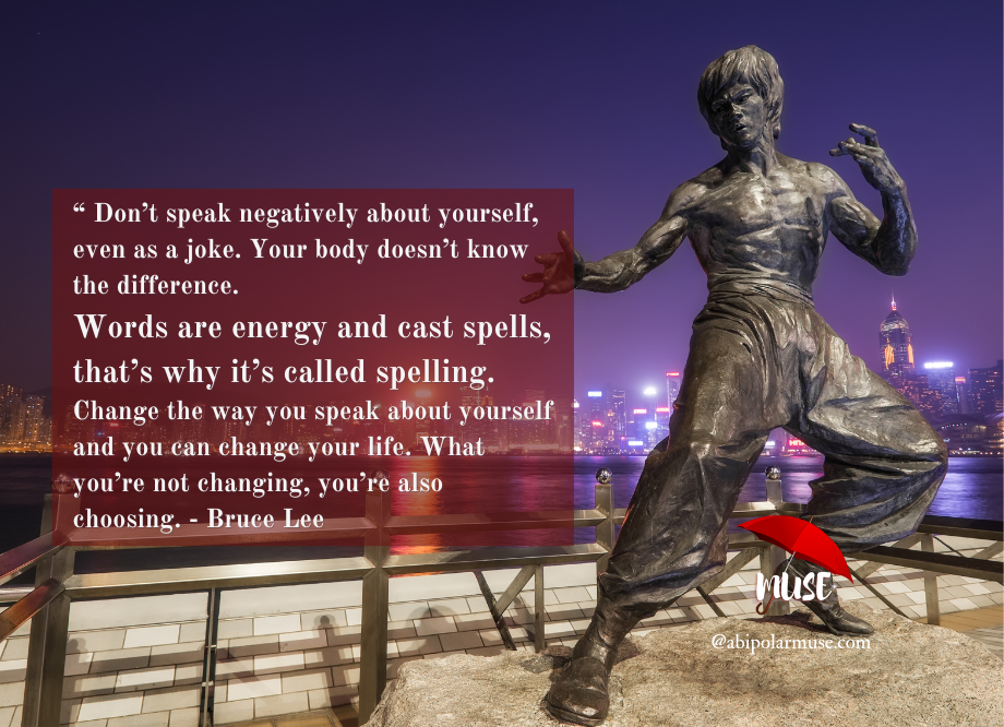 Bruce Lee Wisdom- Words Are Energy